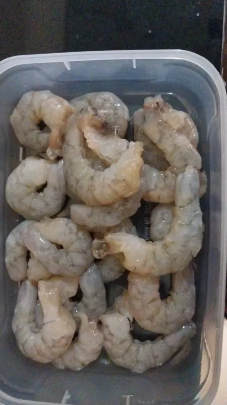 Udang bersih